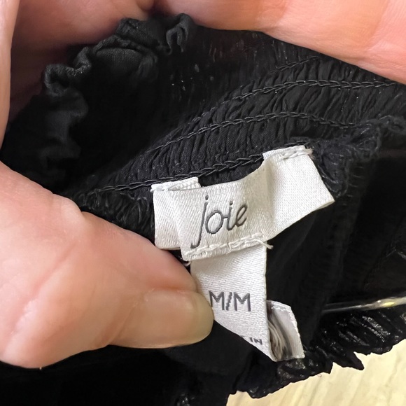 NEW Joie Limited Edition Ladies Long Sleeve Smocked Blouse Size M $278 Retail - Picture 7 of 10